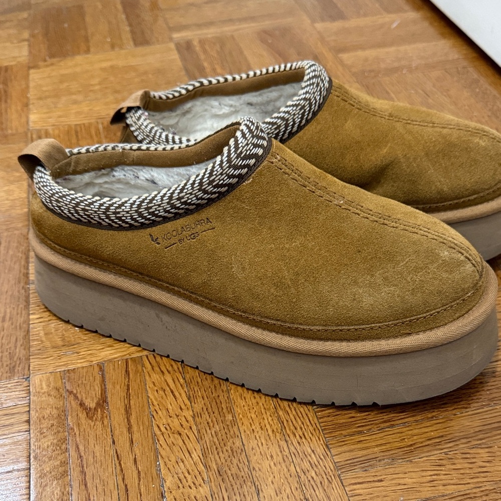 Koolaburra by Ugg Women's Brown Platform Mules